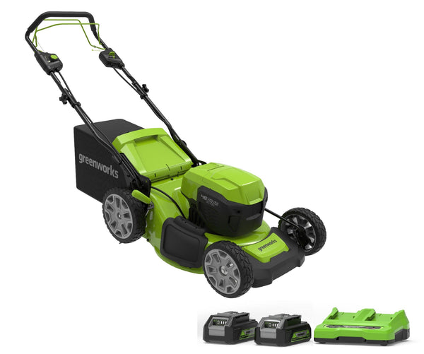 מכסחת דשא נטענת GREENWORKS 48V עם הנעה עצמית