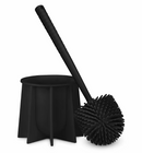 מברשת אסלה 100% סיליקון אנטי-בקטריאלית (שחור)