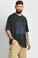 חולצה REDBACK YARRA WASHED PRINT T SHIRT