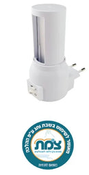 מנורת שבת CCT 3W לשקע חשמל+תריס להחשכה SM-SL/3CCT