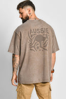 חולצה REDBACK YARRA WASHED PRINT T SHIRT