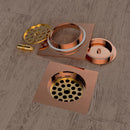 מכסה לקופסת ביקורת 10/10 | פופ אפ | רוז גולד מוברש | מק"ט 894