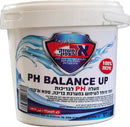 מעלה PH לבריכות