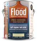 FLOOD  - צבע לעץ חצי שקוף על בסיס מים בשכבה אחת בלבד