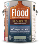 FLOOD  - צבע לעץ חצי שקוף על בסיס מים בשכבה אחת בלבד