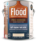 FLOOD  - צבע לעץ חצי שקוף על בסיס מים בשכבה אחת בלבד
