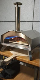 טאבון נירוסטה אמגזית 12' + כיסוי