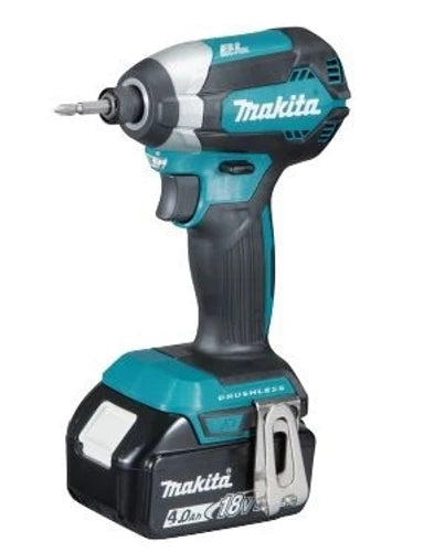 מברגת אימפקט נטענת 18V בראשלס + 2 סוללות MAKITA DTD153RME BL 4Ah