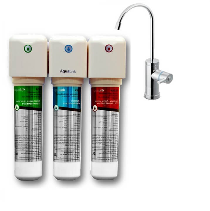 מערכת סינון 3 שלבים AGUA PRO