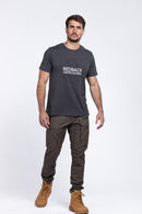 Copy of חולצה REDBACK GRAPHICS T SHIRT אפור כהה