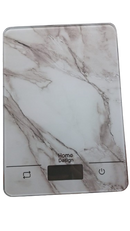 משקל מטבח זכוכית 5 קג דגם שיש