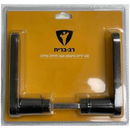 ידית לדלת חוסם פלדלת רגילה לבן / חום / שחור רב בריח
