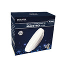 גוף תאורה עגול לד חירום דו תכליתי MAESTRO הספק 18W מוגן IP65 גוון אור טבעי FETAYA