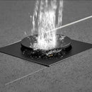 מכסה לקופסת ביקורת פופ אפ מתכת בראס 10/10 שחור מט מק"ט 126