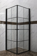 מקלחון 405 פרזול שחור פסים PR405BS