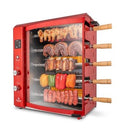 גריל שיפודים ברזילאי + תבנית BRAZILIAN FLAME 5B (אדום )