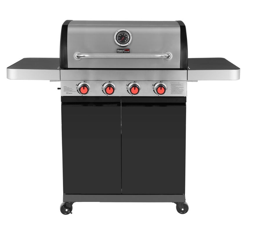 גריל גז FANTOM PRO 4B מדפי צד מתקפלים