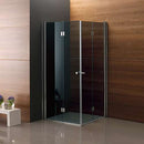 מקלחון פינתי הרמוניקה PR409 זכוכית כהה