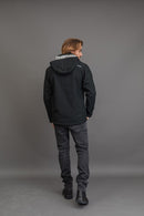 מעיל סופטשל פרווה עם כובע REDBACK DARWIN 