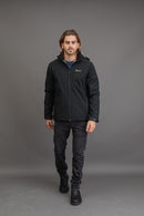 מעיל סופטשל פרווה עם כובע REDBACK DARWIN