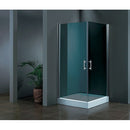 מקלחון פינתי - זכוכית כהה PR415