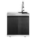 מטבח גינה נירוסטה שחורה קומפלט Z GRILLS