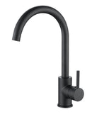 ברז פרח DONALD שחור פיה ארוכה אקווילה פרימיום