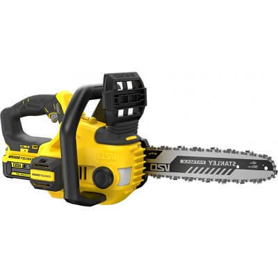 מסור שרשרת נטען 20V +סוללה 4 AH ומטען STANLEY מק"ט  SFMCCS630M1