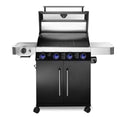 גריל גז משולב פחמים GS- Gourmet 4B +כירה (צבע שחור )