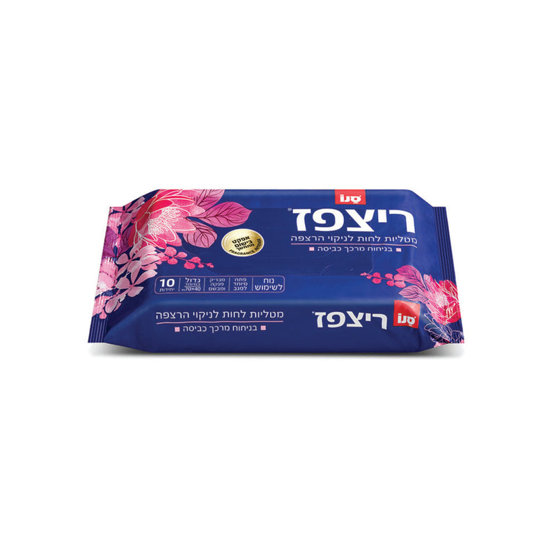 מטליות ריצפז בניחוח מרכך כביסה 10 יחידות - סנו