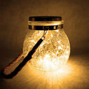 צנצנת לד סולארית לבן חם - תאורת גן דקורטיבית SH-TZ-LH 3000K