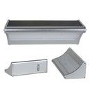 פנס חומה סולארי עשוי אלומיניום עם חיישן תנועה דגם יובל TH-YV-LH 3000K/6000K