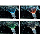 מזרקת מים עם תאורת לד 